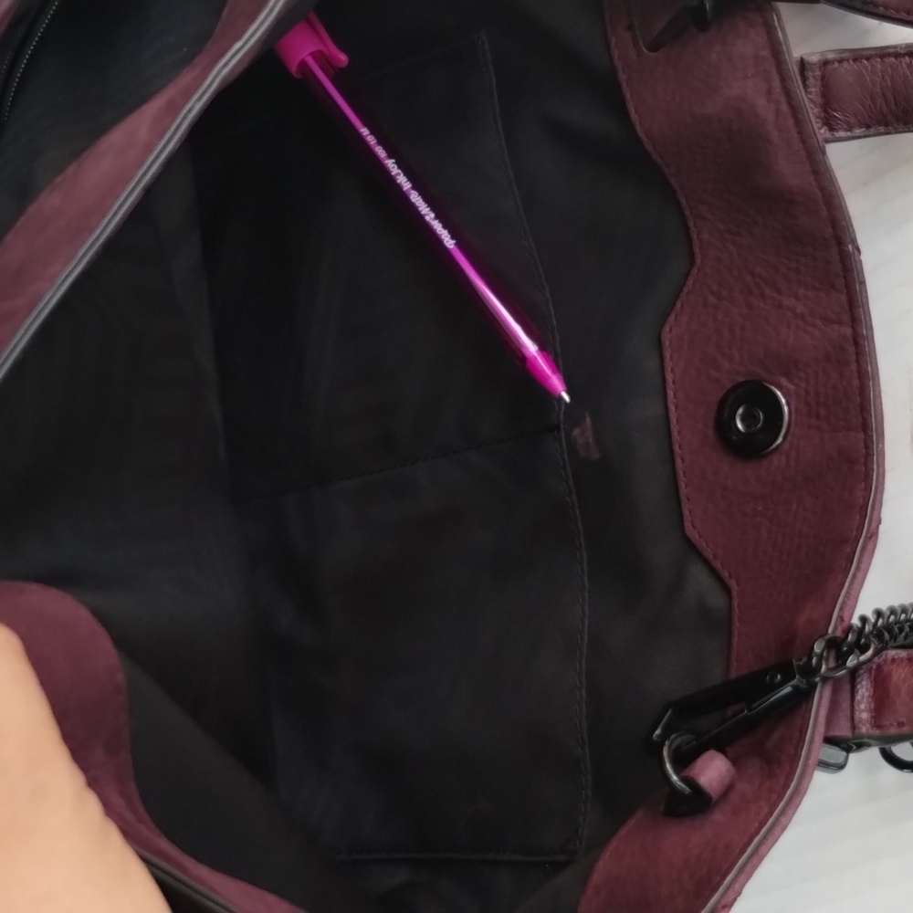 Rebecca Minkoff Burgundy Shoulder Bag - Picture 11 of 16